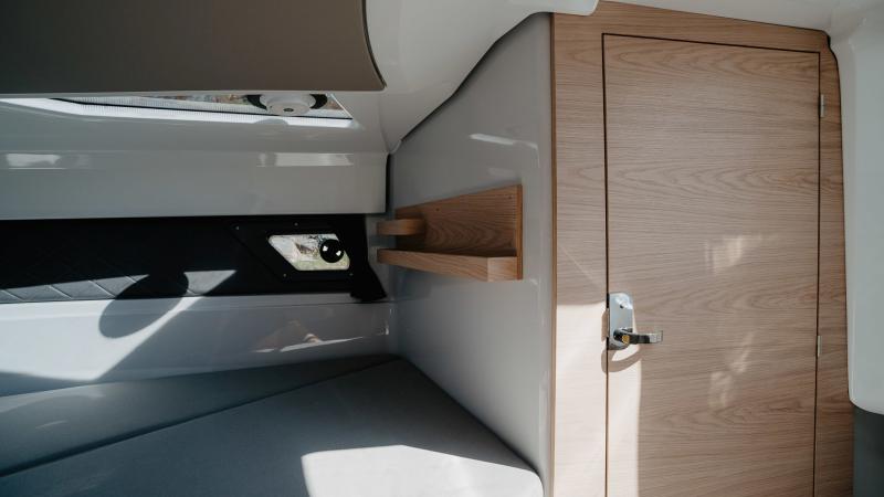 Yamarin 88 DC cabin interior wooden details