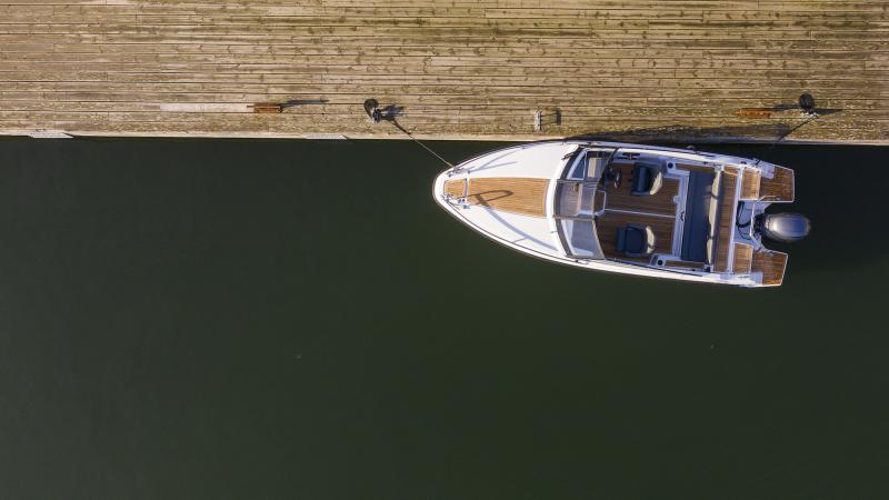 Yamarin 60 DC has a practical open seat area